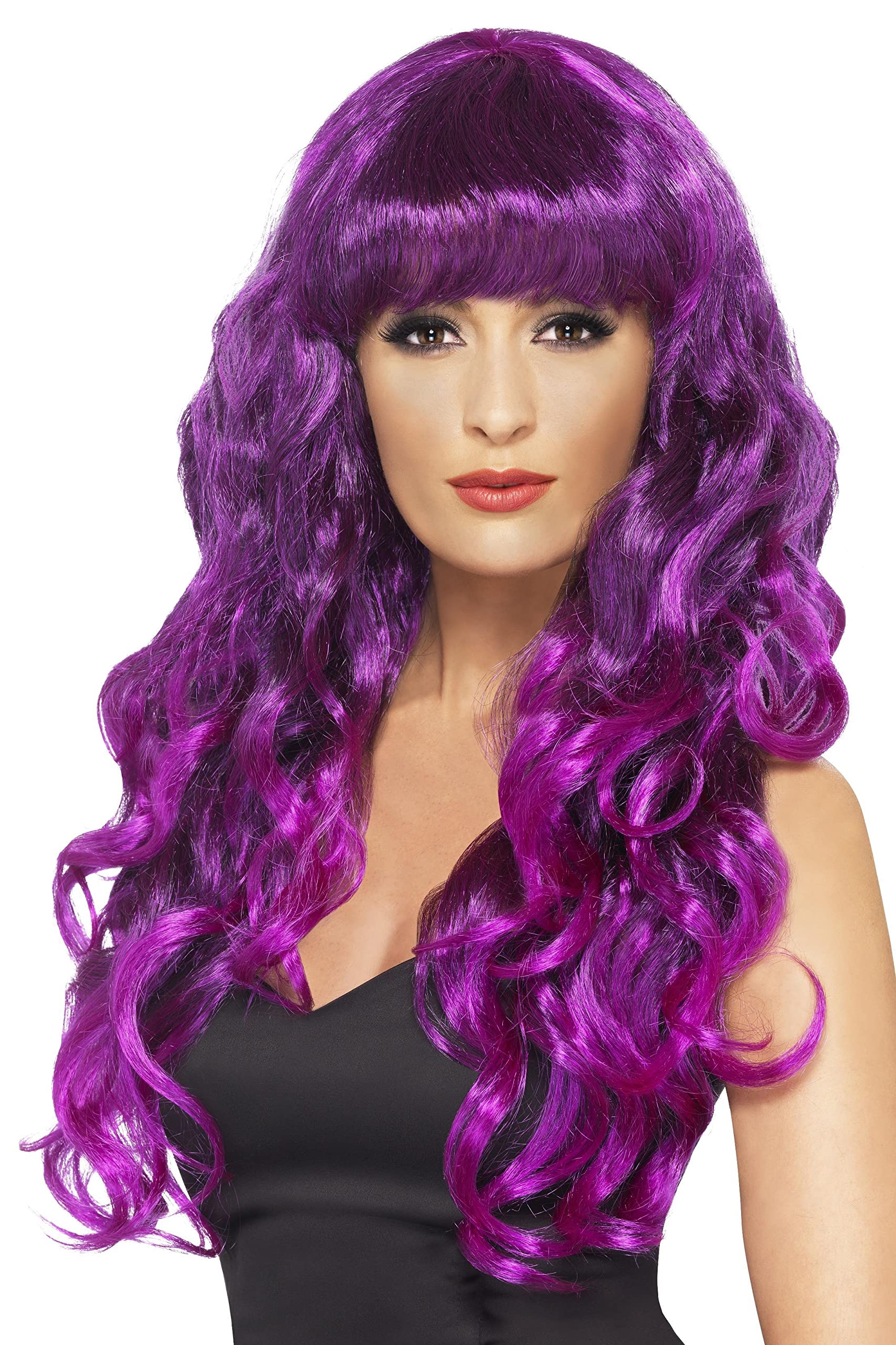 Smiffys Siren Wig, Purple