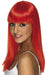 Smiffys Glamourama Wig, Neon Red