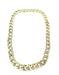 Smiffys Chunky Necklace, Gold