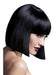 Smiffys Fever Lola Wig, Black