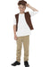 Smiffys Victorian Urchin Kit, Brown