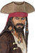 Smiffys Pirate Hat, Brown