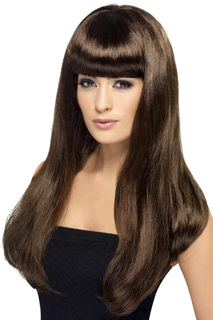 Smiffys Babelicious Wig, Brown