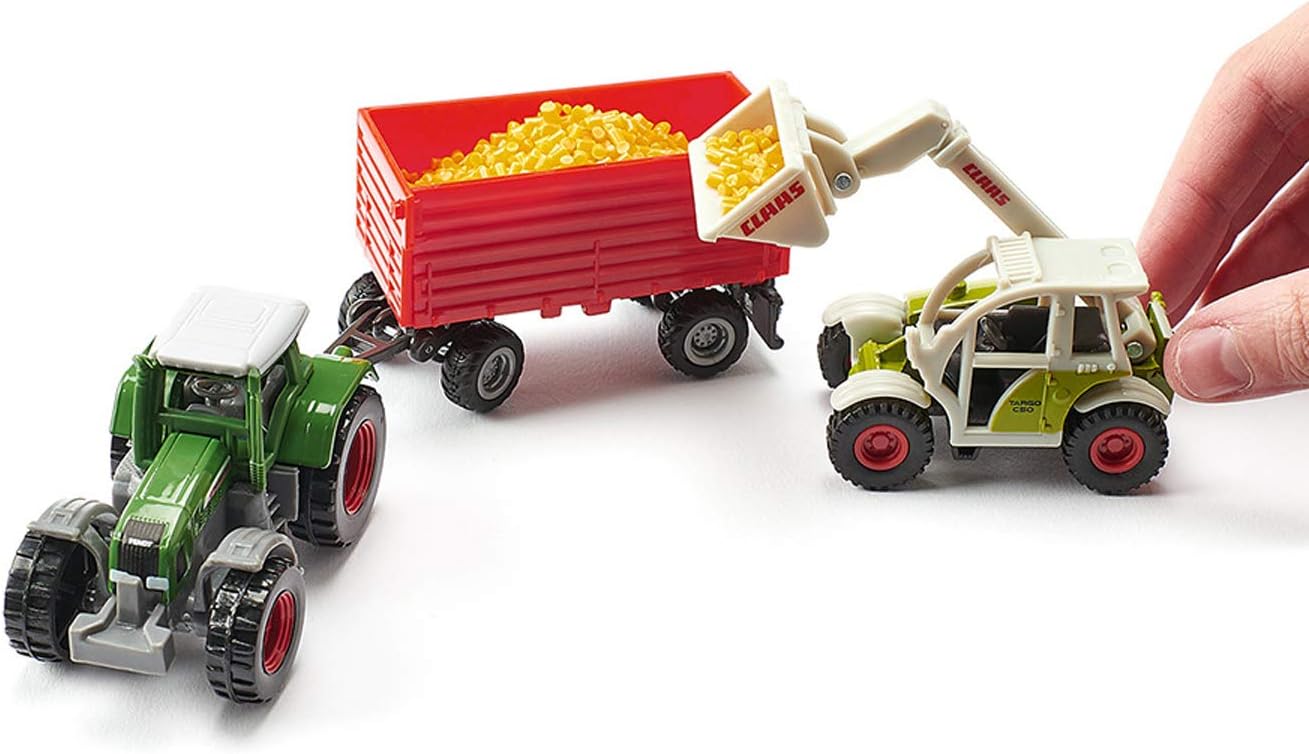 siku 6304, Farming Gift Set, 4-piece, Metal,Plastic, Multicolour, Play set, Movable parts
