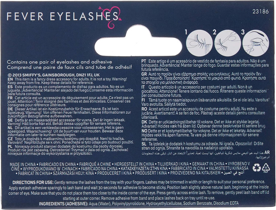 Fever Women's Blue Spiderweb Eyelashes