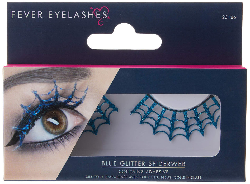 Fever Women's Blue Spiderweb Eyelashes