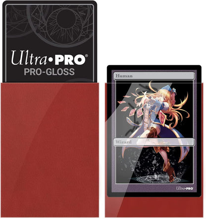 Ultra Pro Sleeves Small 60 D10 Card Game (Red