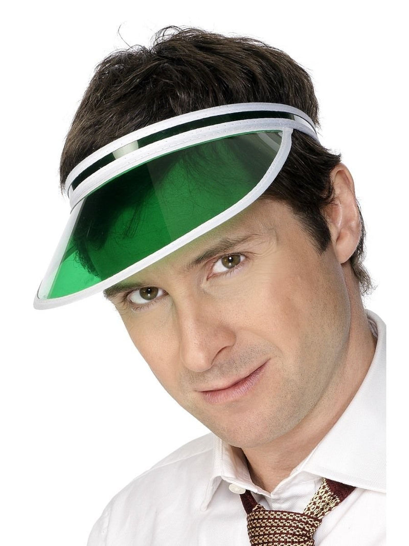 Smiffys Poker Visor, Green