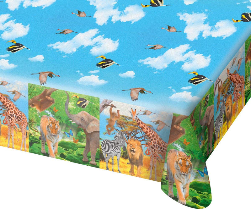 Folat Safari Party Table Cloth 180 x 130 cm
