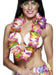 Smiffys Hawaiian Lei, Multi-Coloured