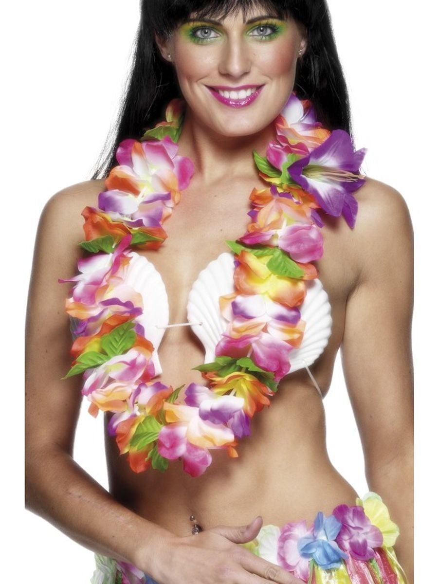 Smiffys Hawaiian Lei, Multi-Coloured