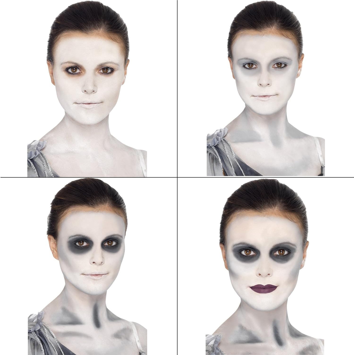 Smiffys Smiffys Make-Up FX, Ghost Ship Kit, Grease, Black