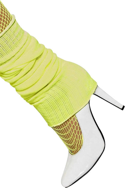 Smiffys Legwarmers, Yellow