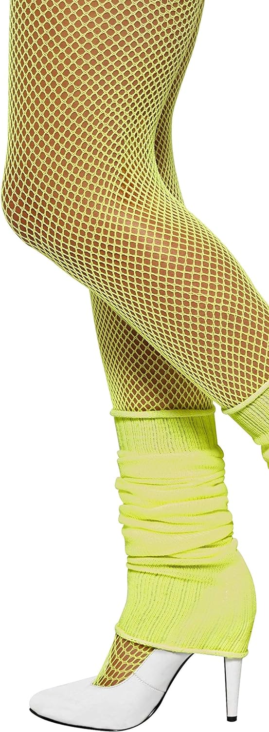 Smiffys Legwarmers, Yellow