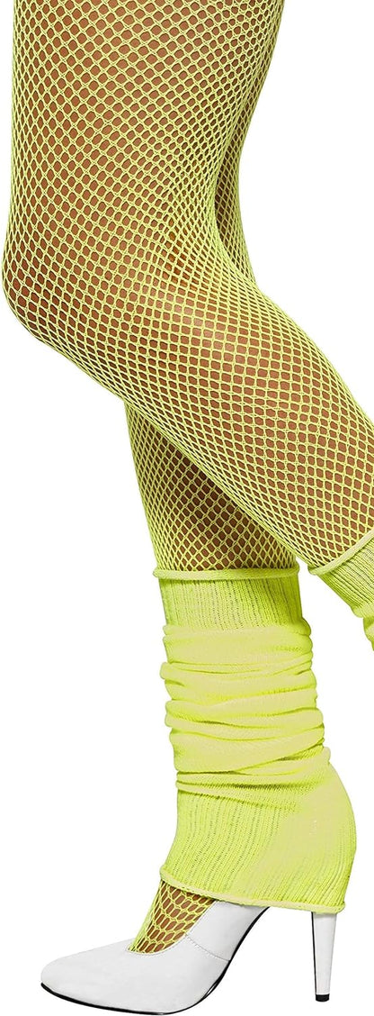 Smiffys Legwarmers, Yellow