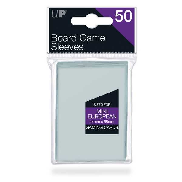 Ultra Pro - Fundas mini euro para juego de mesa, 50 unidades, 44 x 68 mm (82661