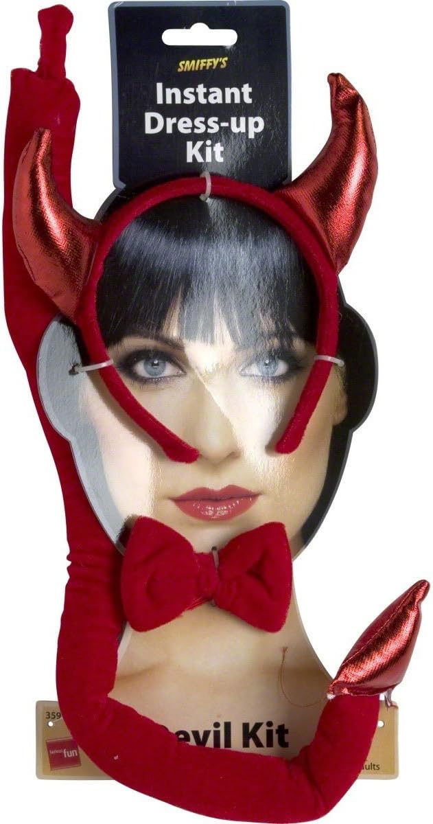 Smiffys Devil Set, Red