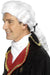 Smiffys Court Wig, White