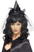 Smiffys Witch Hat Mini, Black