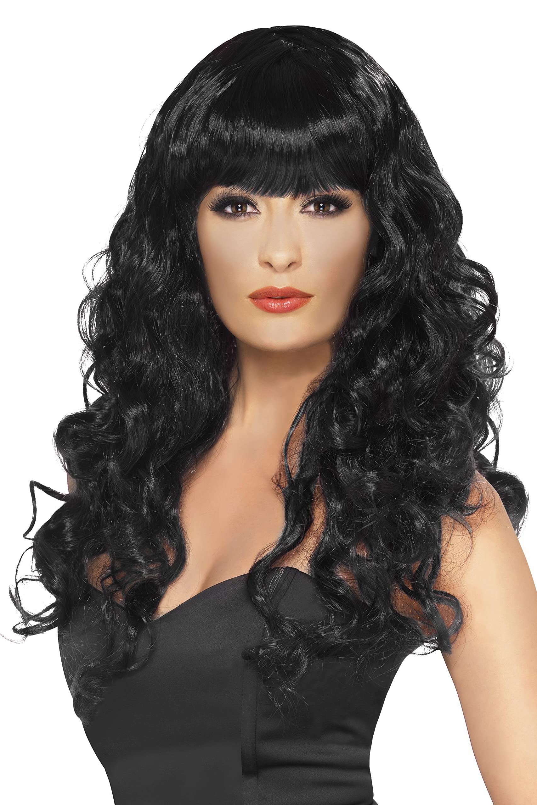 Smiffys Siren Wig, Black