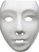 Smiffys Robot Mask, White