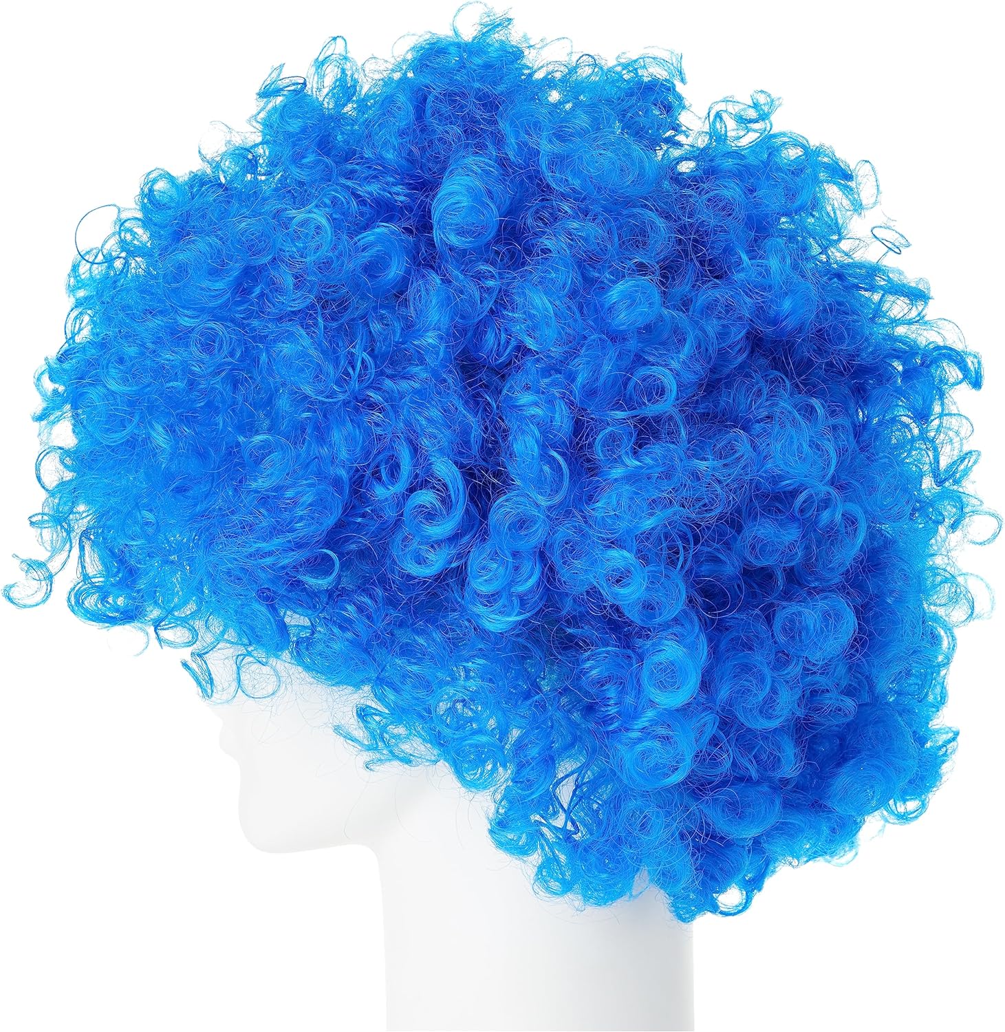 Smiffys Crazy Clown Wig, Blue