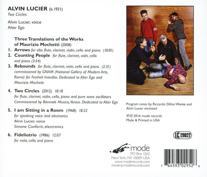 Alvin Lucier: Two Circles