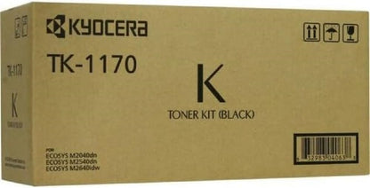 Kyocera TK-1170 Toner Black, 7,200 Pages, Original Premium Printer Cartridge 1T02S50NL0 for ECOSYS M2040dn, M2540dn, M2640idw