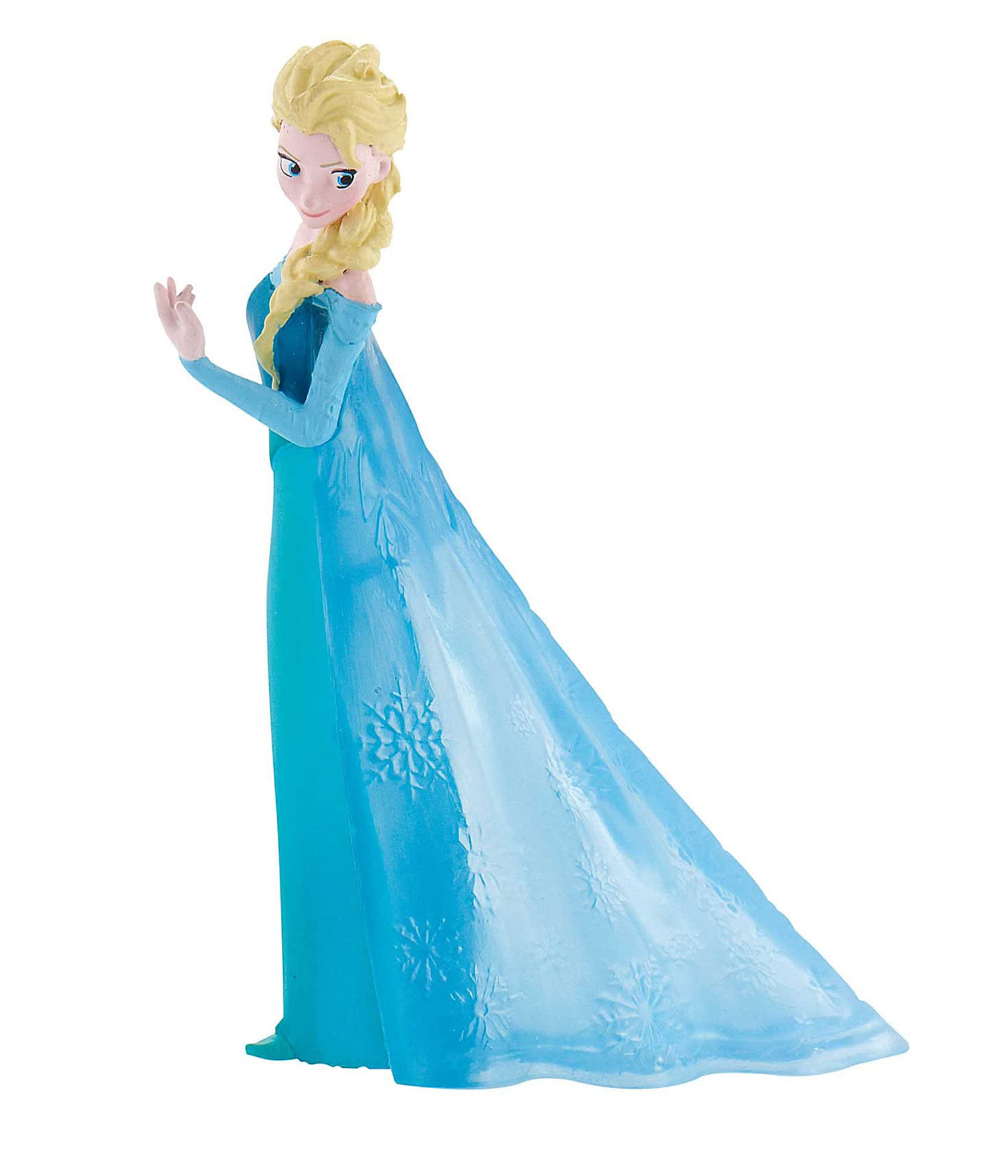 Bullyland 12961 - speelfiguur Elsa van Arendelle uit Walt Disney Frozen ca. 10,1 cm, detailgetrouw, ideaal als klein geschenk voor kinderen vanaf 3 jaar