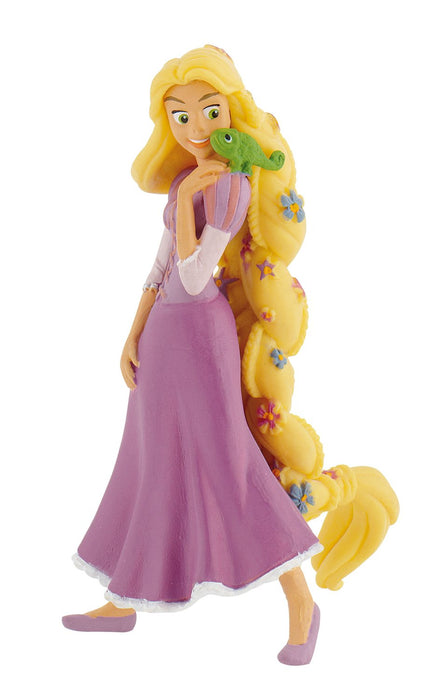Princesas Disney-12424,bullyland Disney Princess Enredados Figura Rapunzel con Flor, Multicolor, Miscelanea (Bully 12424)