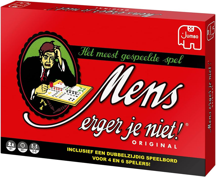 MENS ERGER JE NIET - BORDSPEL