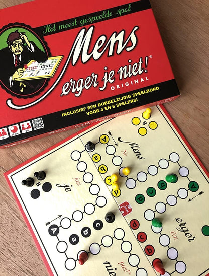 MENS ERGER JE NIET - BORDSPEL