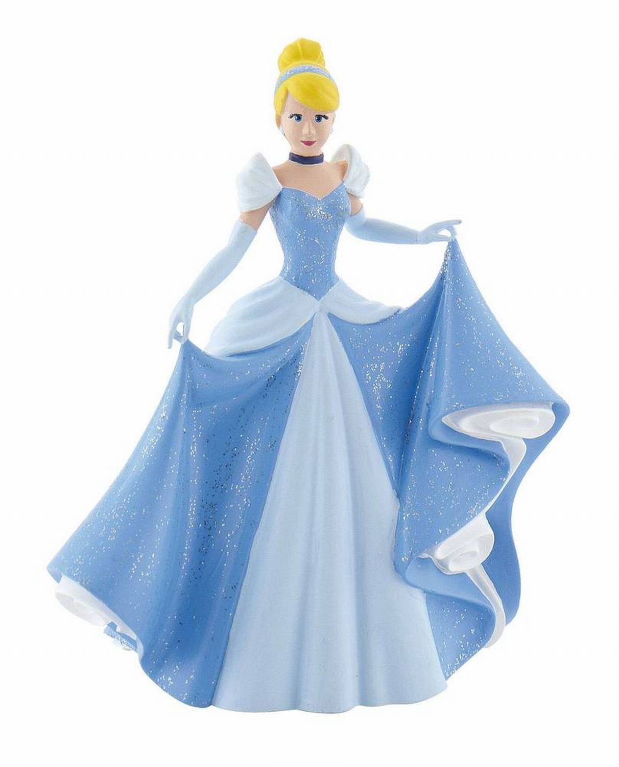 Princesas Disney- Disney Princess Figura Cenicienta Nueva 0cm, Multicolor, Miscelanea (Bullyland 12501