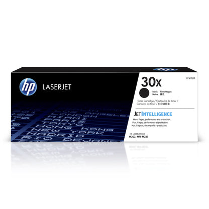 HP 30X Black High-yield Toner Cartridge, Works with HP LaserJet Pro M203 Series, HP LaserJet Pro MFP M227 Series, CF230X