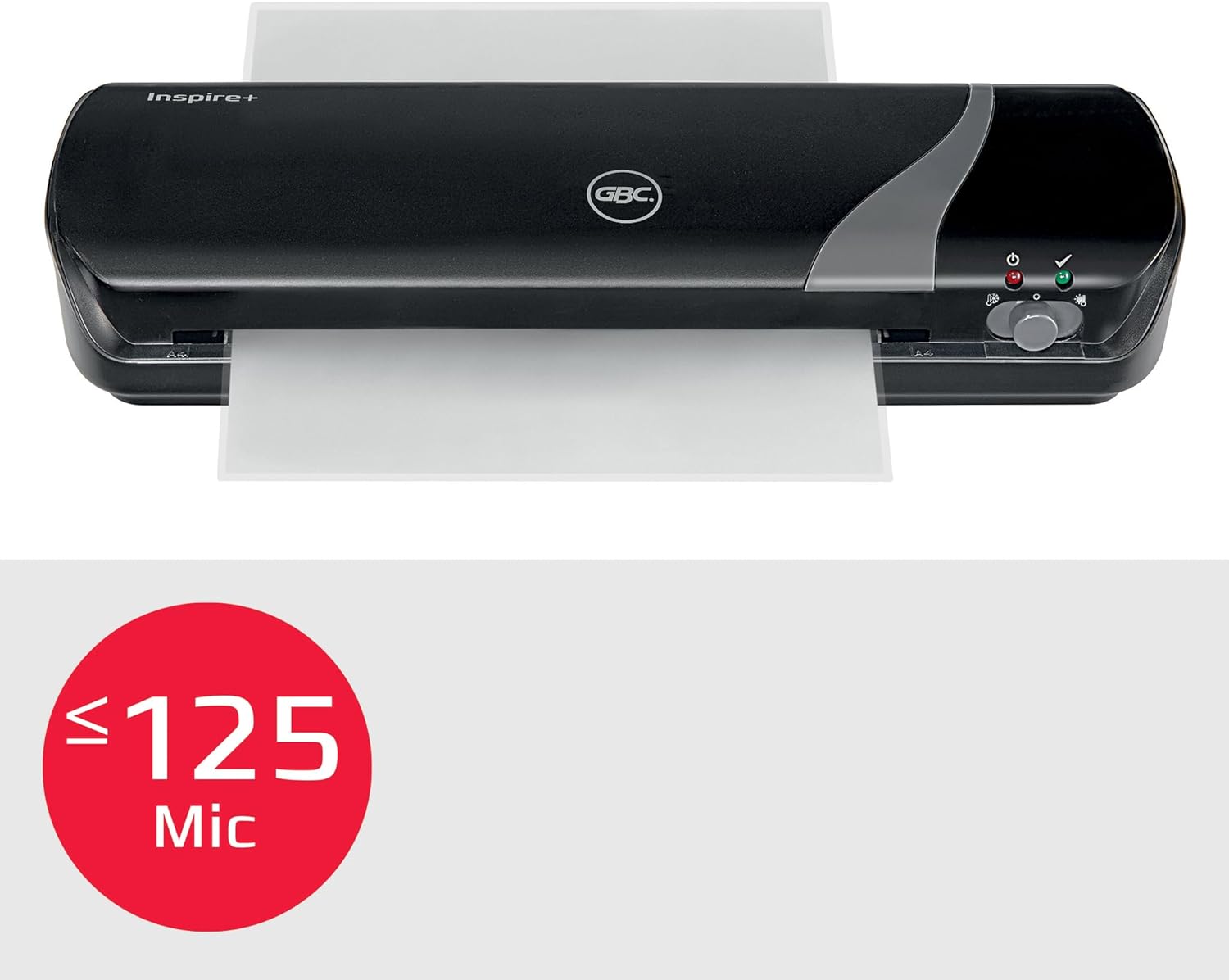 GBC 4402075 A4 Inspire+ Home Laminator, Black