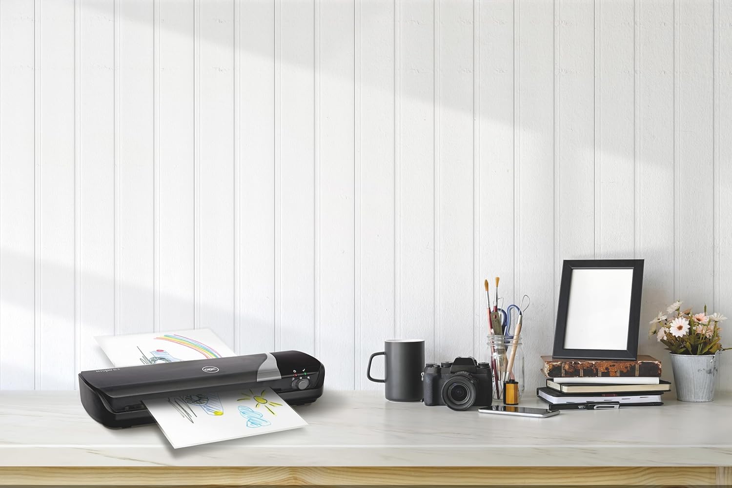 GBC 4402075 A4 Inspire+ Home Laminator, Black