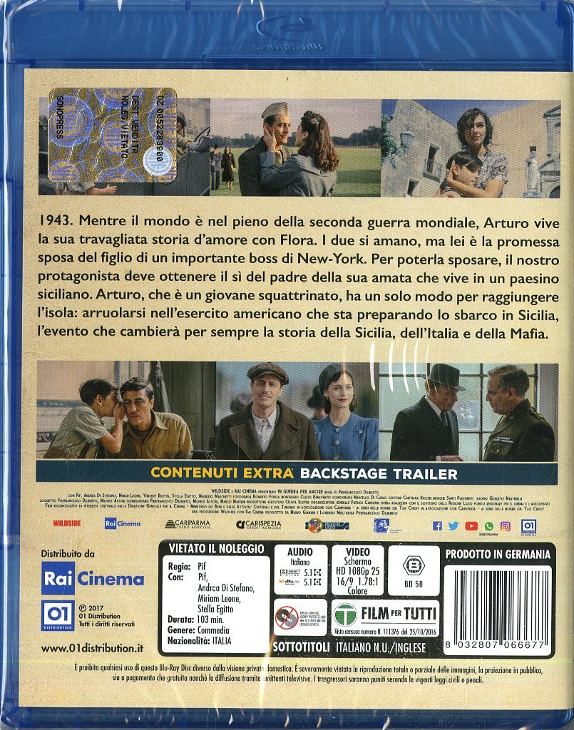 Blu-Ray - In Guerra Per Amore (1 Blu-ray