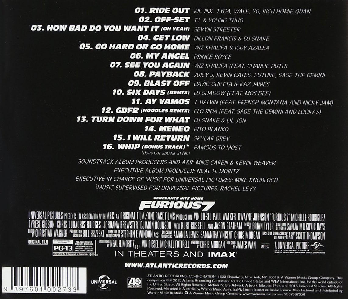 Ost: Furious 7