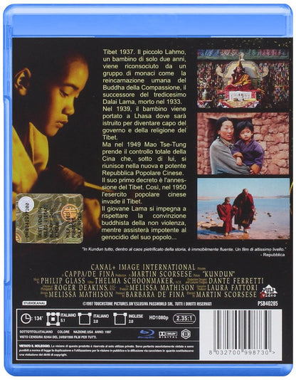 kundun (blu ray) BluRay Italian Import