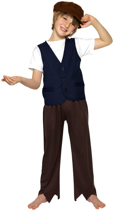 Smiffys Victorian Poor Peasant Boy Kit