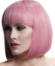 Smiffys Fever Elise Wig, Pastel Pink