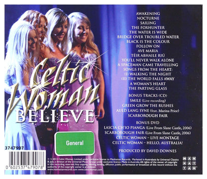 Believe Includes Bonus Tracks & Bonus NTSC