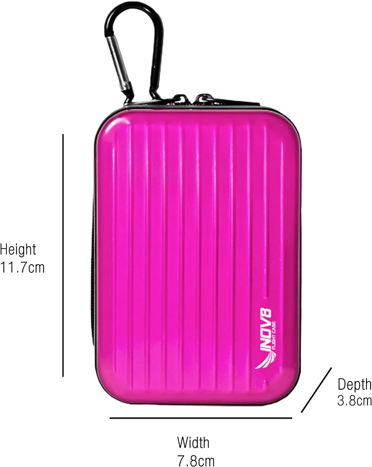 Inov8 Universal Flight Aluminium Camera Case - Pink Flight Pink