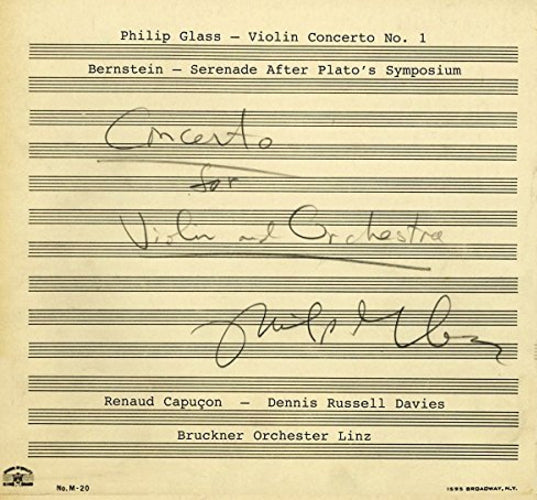 Philip Glass: Violin Concerto No. 1/...