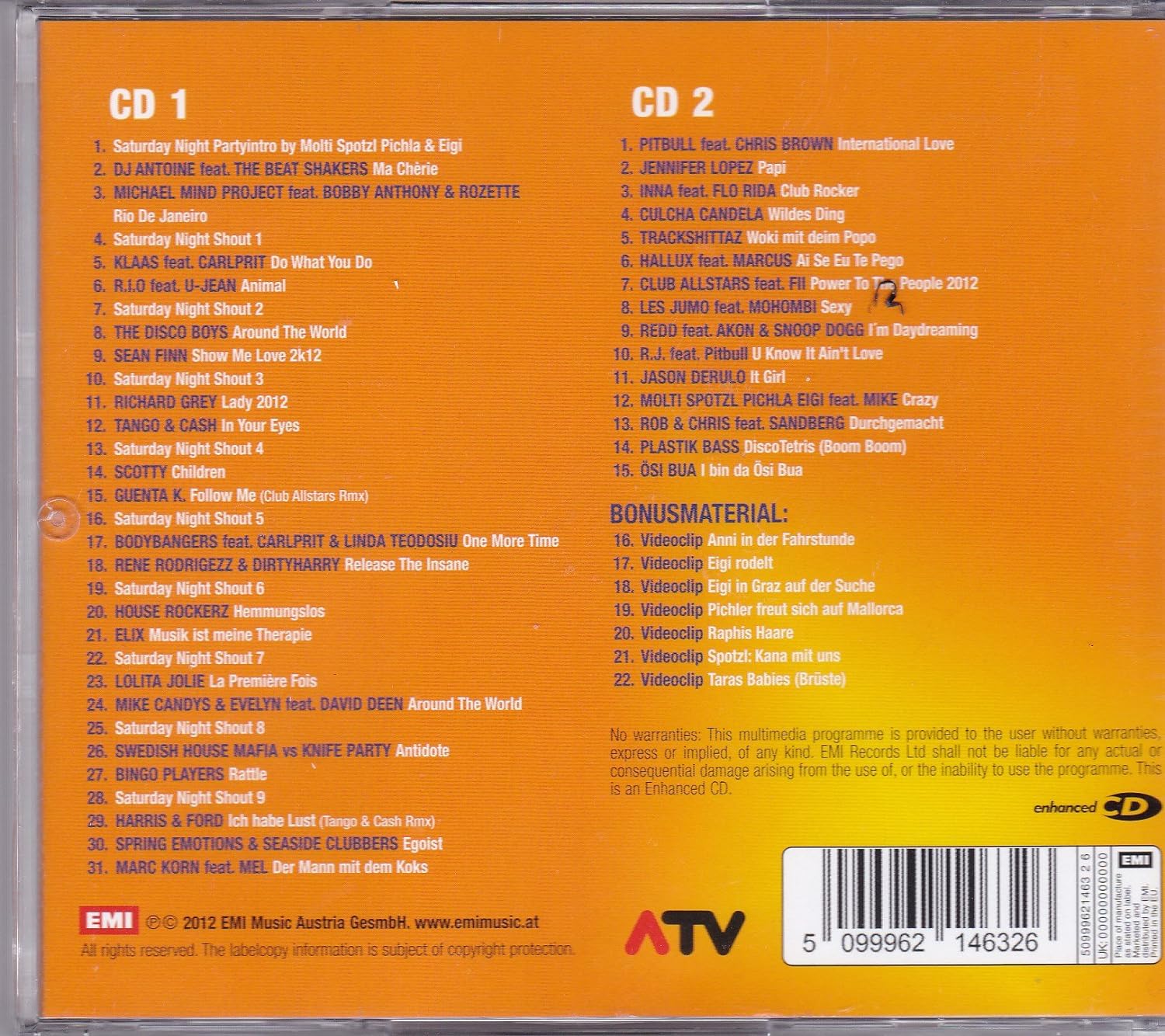 ATV Saturday Night, Vol.5 - So Feiert Österreichs Jugend
