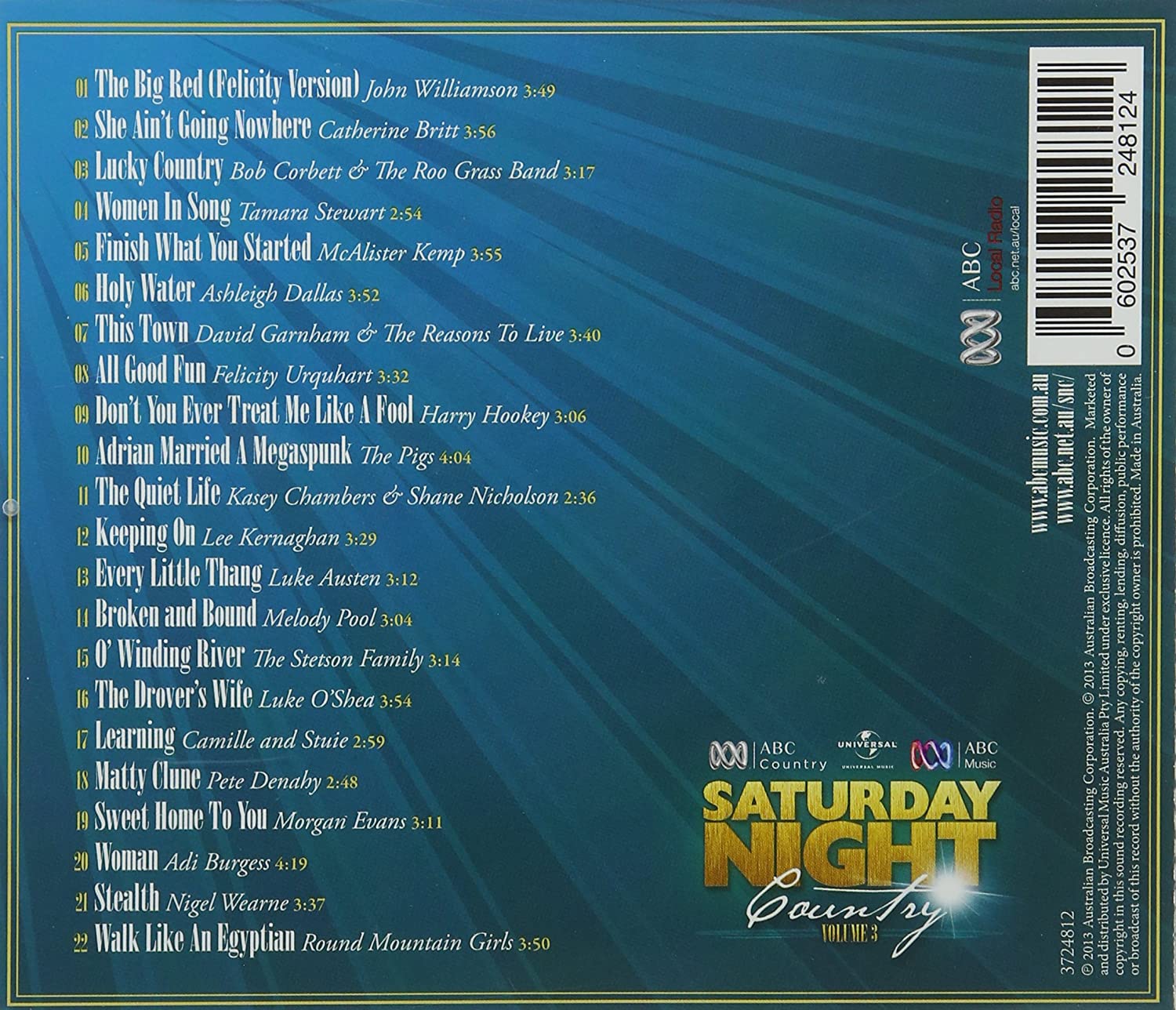 Saturday Night Country Vol.3