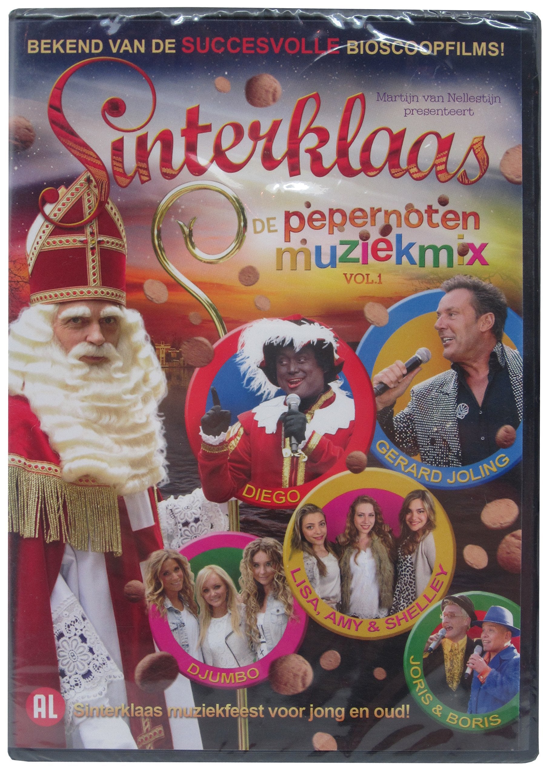 Sinterklaas - De pepernoten muziekmix (1 DVD