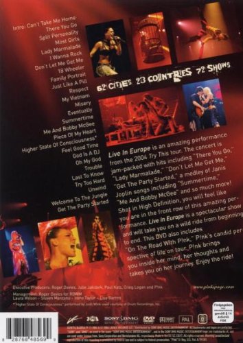 Pink: Live In Europe