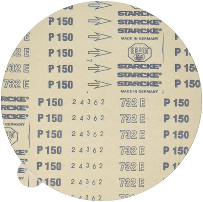 Proxxon 28972 Self-adhesive corundum sanding discs for TSG 250/E, 150 grit, 5 pieces