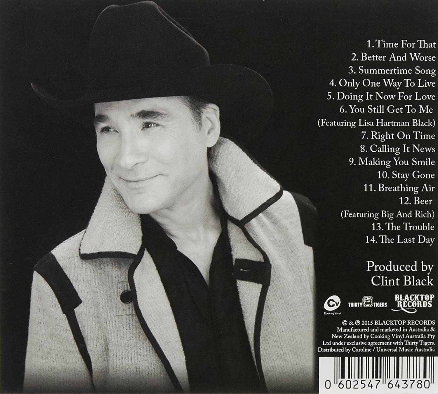 CLINT BLACK - ON PURPOSE